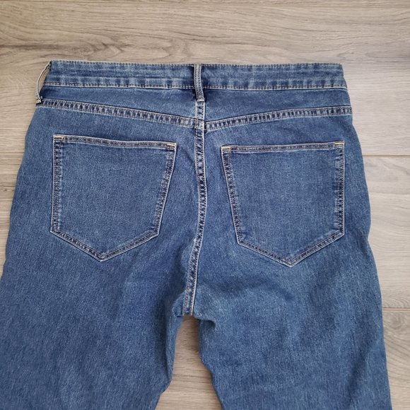 H&M Skinny Ankle High Rise Jeans Blue Size 32 - Picture 8 of 10